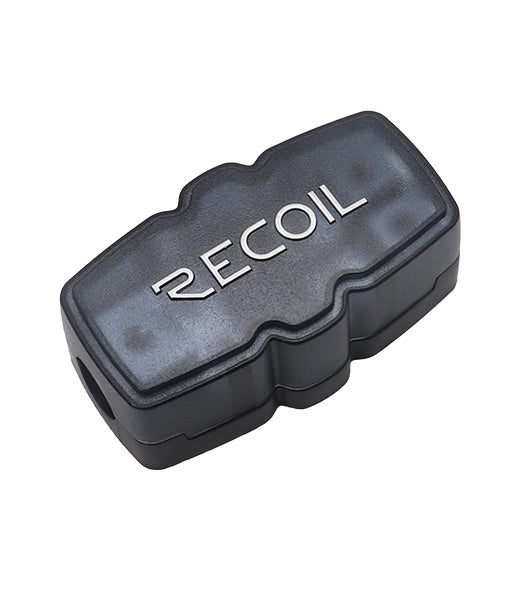 MFH12 - Recoil 2 Way Mini-anl Fused Distribution Block, 1 X 0/2/4 Gauge in / 2 X 4/8 Gauge Out Fused Distribution Block with 60a, 80a, 100a Fuses, Solid Brass for Maximum Power Transfer