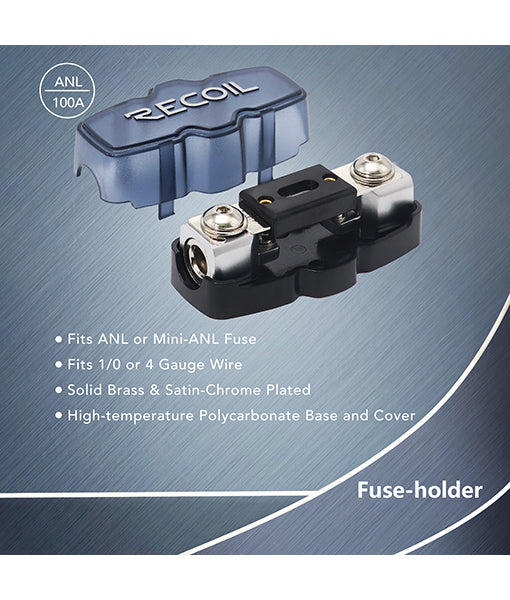 PCK44 - Premium OFC 4awg 4-channel Complete Amp Installation Kit