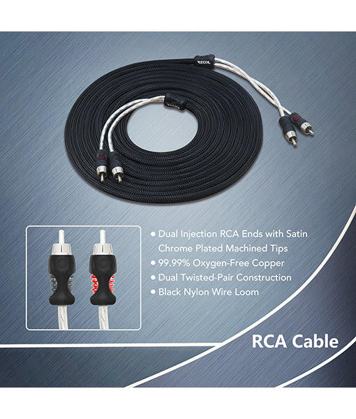 PCK8 - 8 AWG 2-ch Amplifier Installation Kit