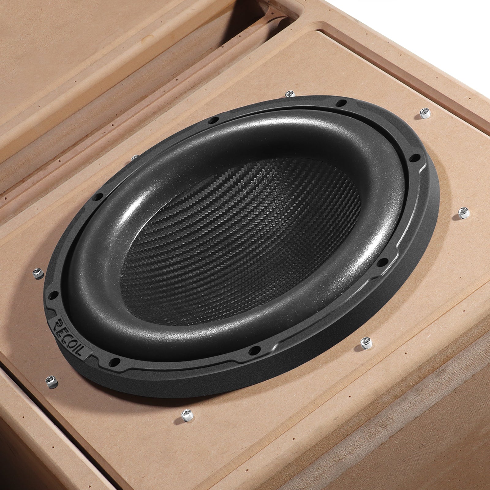PW12D2 - Echo Pro 12 Inch Subwoofer - 1,400 Watts Power Dual 2 OHM Voice Coil, 2.5" Black-coated 4 Layer High Temperature Voice Coil, Competition Grade Impp Cone