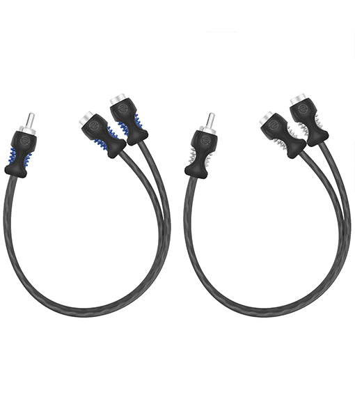 R1M2F - Echo Series OFC RCA Y-adaptor 1 Male to 2 Female Pair