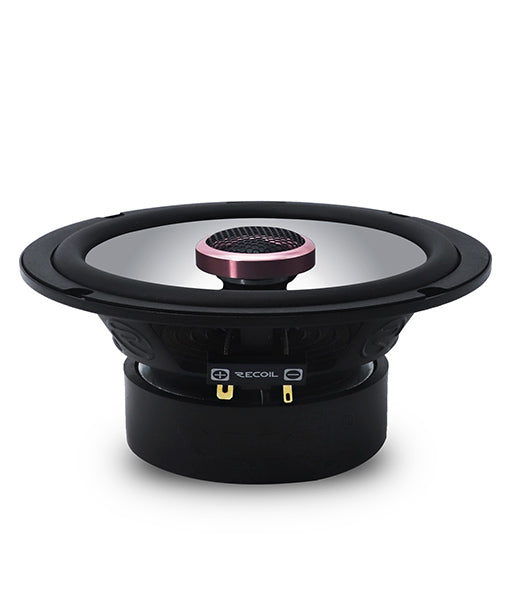 RAX65 - Rose Gold Series 6.5 Inch 2-way 4-ohm Car Audio Coaxial Speaker System