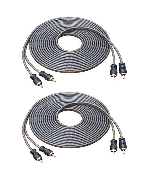 RCI217-2 - Echo Series 17ft 2-channel Twisted Pair OFC RCA Cable (2 Pack)