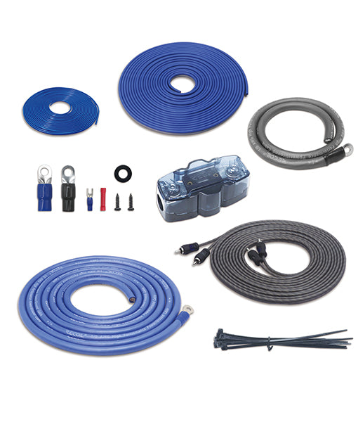 RCK0 - Complete 0 Gauge 2-channel Amplifier Installation Kits.