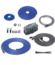 RCK-4 - True 4 Gauge Complete Amplifier Wiring Kits with OFC RCA Cable