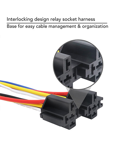 RL3040-K2 - Recoil 40a SPDT Relay Complete Kits (2 Pack)