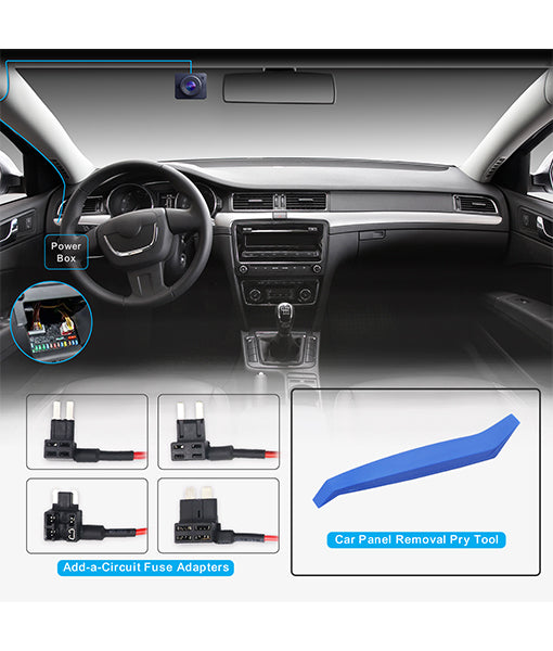 SCHK2 - Smart Dash Cam Hardwire Kits with Two Outputs