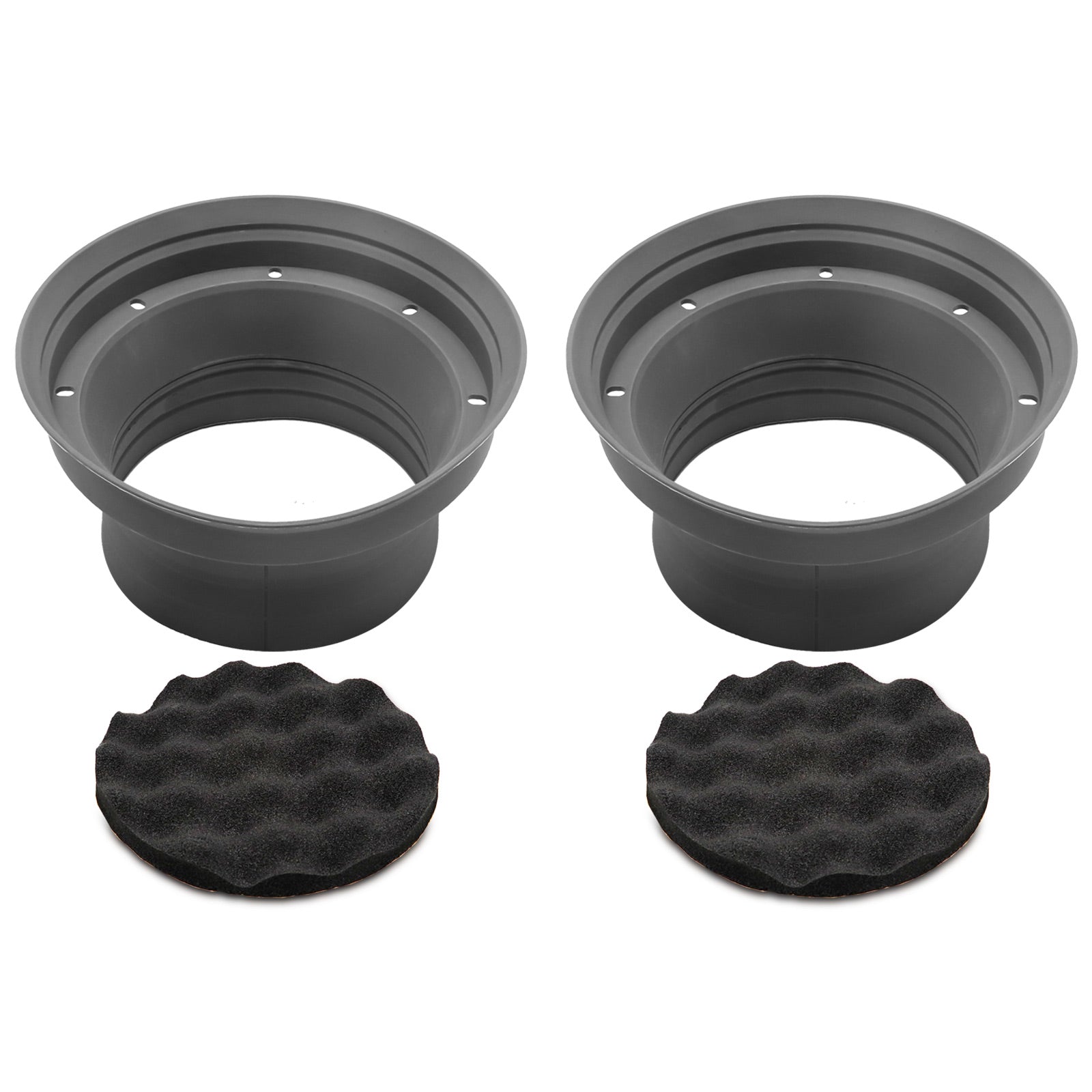 SPB65 - Foldable Silicone Speaker Baffle Kits for 6.5" Speakers