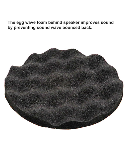 SPB8 - Foldable Silicone Speaker Baffle Kits for 8" Speakers