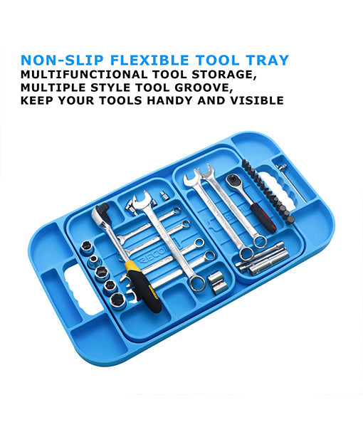 STT-K3 - Silicone Non-slip Flexible Tool Tray Organizer Trio Pack