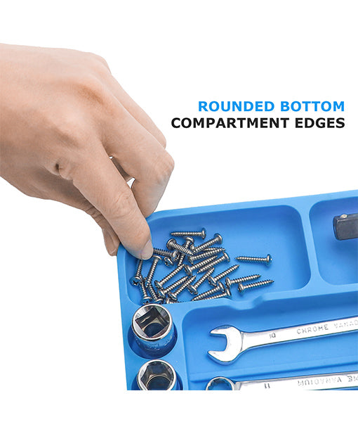 STT-K3 - Silicone Non-slip Flexible Tool Tray Organizer Trio Pack