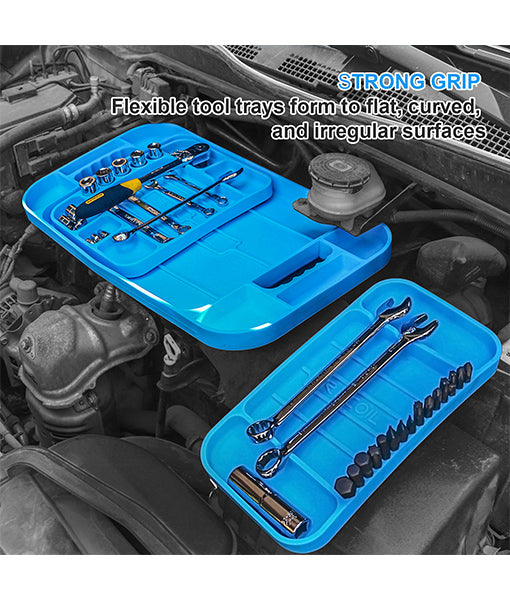 STT-M - Silicone Non-slip Flexible Tool Tray Organizer Medium