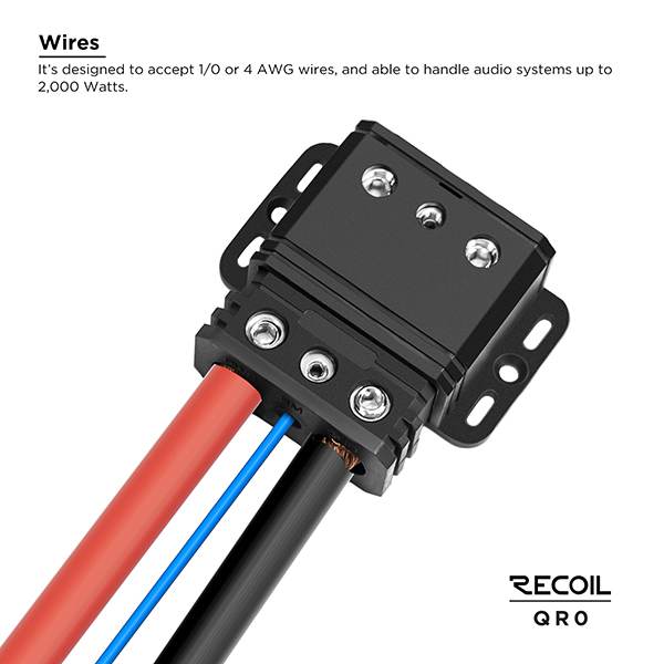 QR0 - 0 AWG Quick release connector