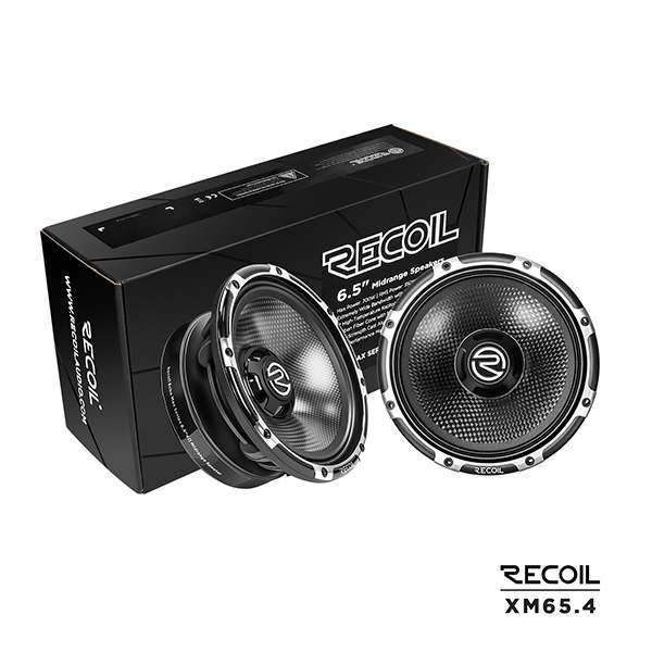 XM65.4 – 6.5" Pro Midrange Speaker | 350W RMS | Carbon Fiber Cone