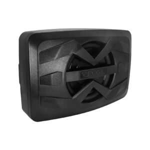 WS8 Waterproof Passive 8” Subwoofer with 8” Passive Radiator, 300 Watts, Ideal for UTV, ATV, Golf Cart, Boat, Off-Road Motorsports Audio