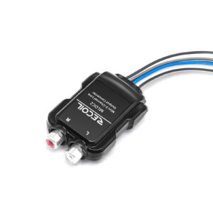 MLOC2 2-Channel Smart Micro Line Output Converter with 10V Output and 12V Remote Turn-On Trigger and 60 Ohm Load Impedance