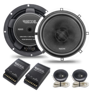 RD65 Performance Series 6.5-Inch Car Audio Component Speaker System