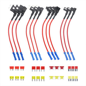 FTK12 Recoil 4 Types 12V Add-a-Circuit Adapter & Fuse Kit (12 Pack)