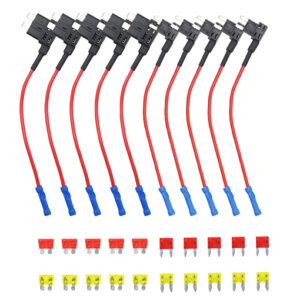 FTK10 Recoil 2 Types 12V Add-a-Circuit Adapter & Fuse Kit (10 Pack)